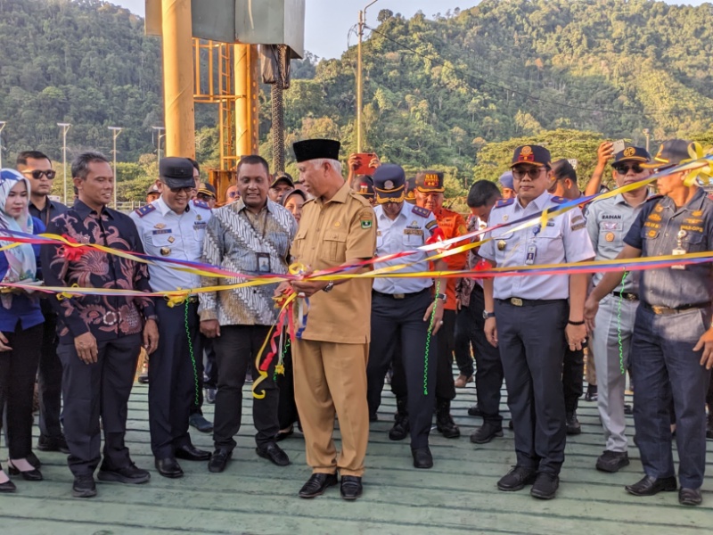 Peresmian pelayaran Padang-Kepulauan Mentawai