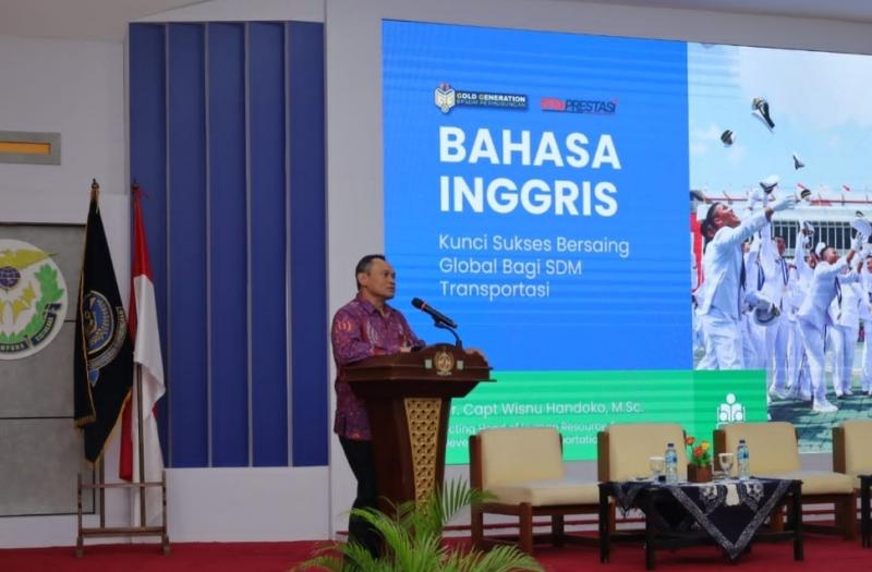 Plt. Kepala BPSDMP, Capt. Wisnu Handoko dalam FGD bersama International Test Center (ITC) di Jakarta pada Jumat (1/3/2024).