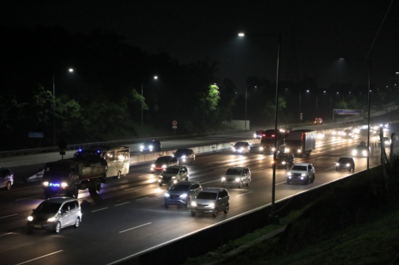 Suasana perjalanan saat libur.lebaran tahun lalu