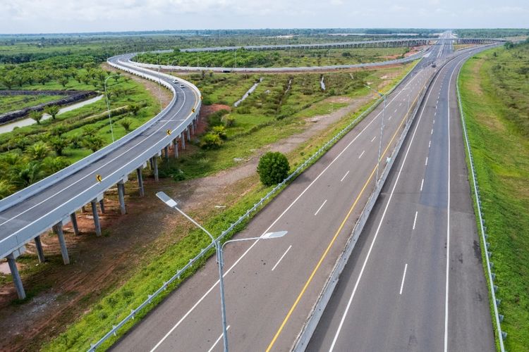 Tol Palembang-Indralaya.(Dok. Hutama Karya)