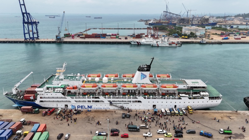 Kapal Pelni dengan wajah baru