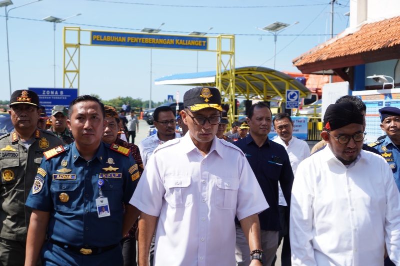 Dirjen Hubla di Pelabuhan Kalianget