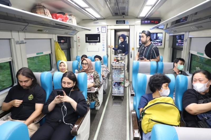 Kereta api jarak jauh. (Foto/dok.KAI)