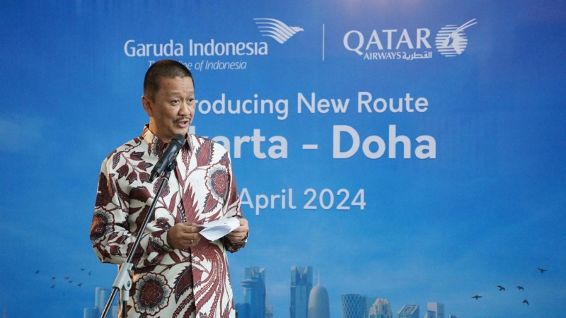 Dirut Garuda Indonesia Irfan Setiaputra 