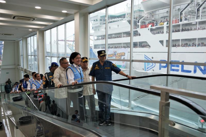 Mudik Motor gratis naik kapal laut di Pelabuhan Tanjung Priok