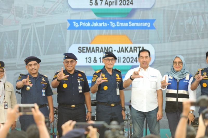 Pelepasan mudik gratis di Pelabuhan Tanjung Priok