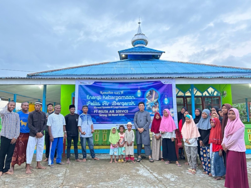 Pelita Air berbagi kasih di Ramadhan