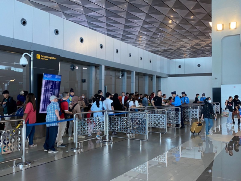 Suasana di Bandara Soekarno-Hatta