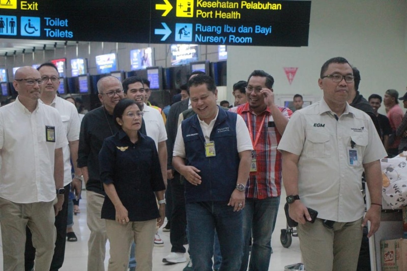 Kunjungan Dirjen Perhubungan Udara ke Bandara Soetta