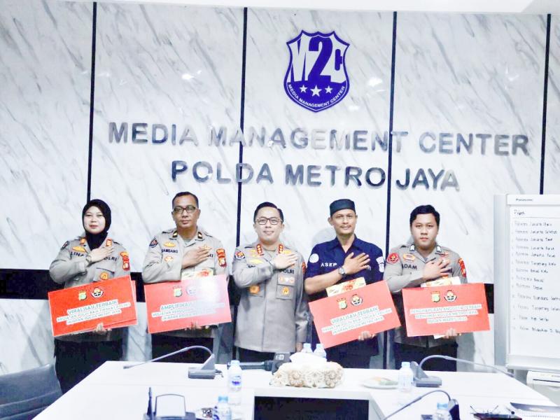 foto:istimewa/Polri/poldametrojaya