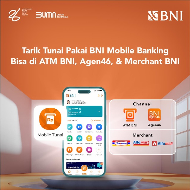 Foto:istimewa/bank bni