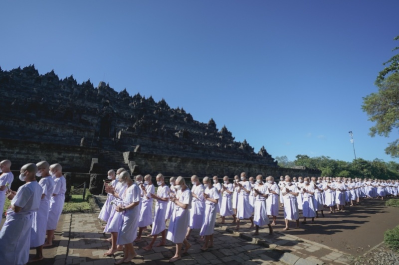 Perayaan Waisak di Candi Borobudur