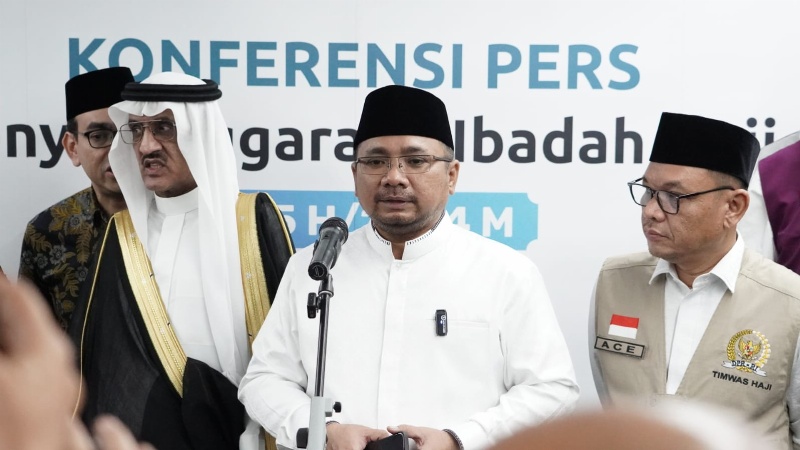 Menag di Bandara Soetta