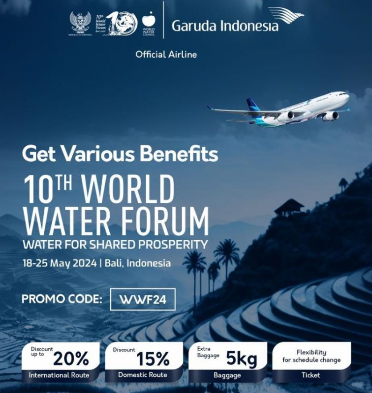 Dukungan Garuda pada WWF di Bali