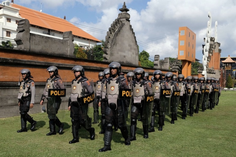 Personel pengamanan WWF Bali (ist)