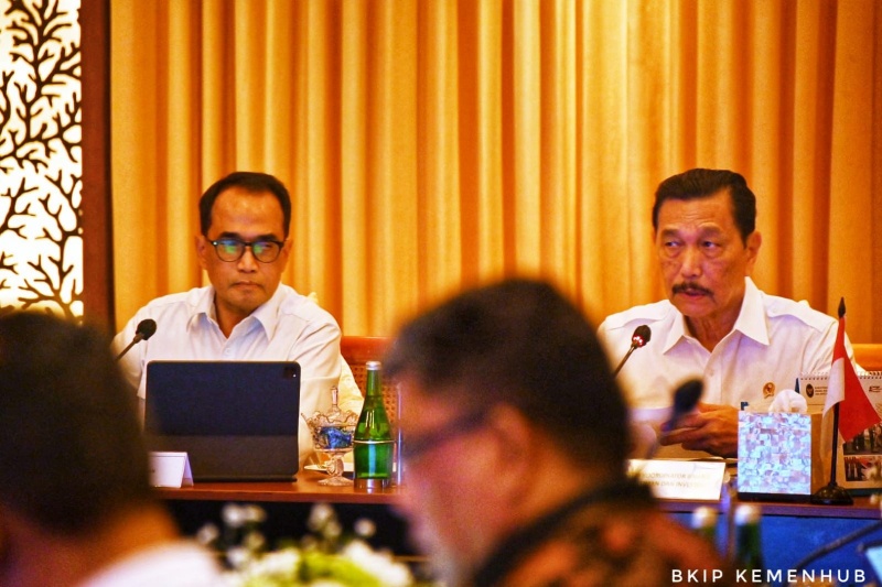 Menhub dan Menko Marvest si Nusa Dua Bali