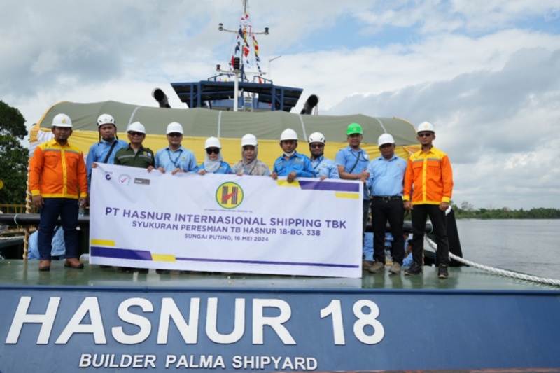 Peresmian Tugboat dan Barge
