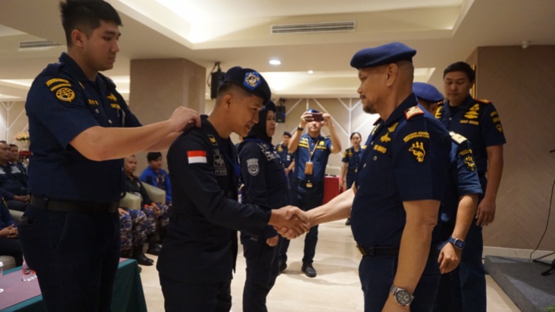 Bimtek pelatihan Tembak awak kapal