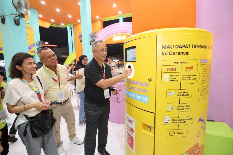 Recycle vending Mechince BNI