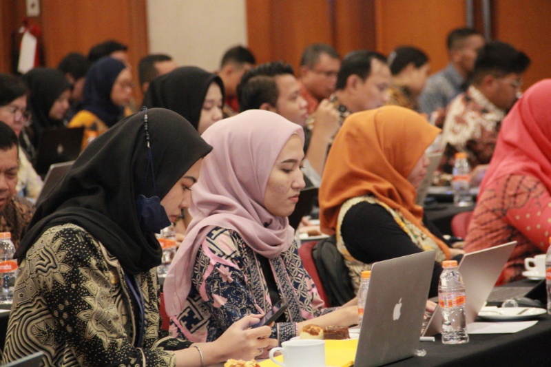 Peserta dari UPT pada Evaluasi Implementasi Simarko