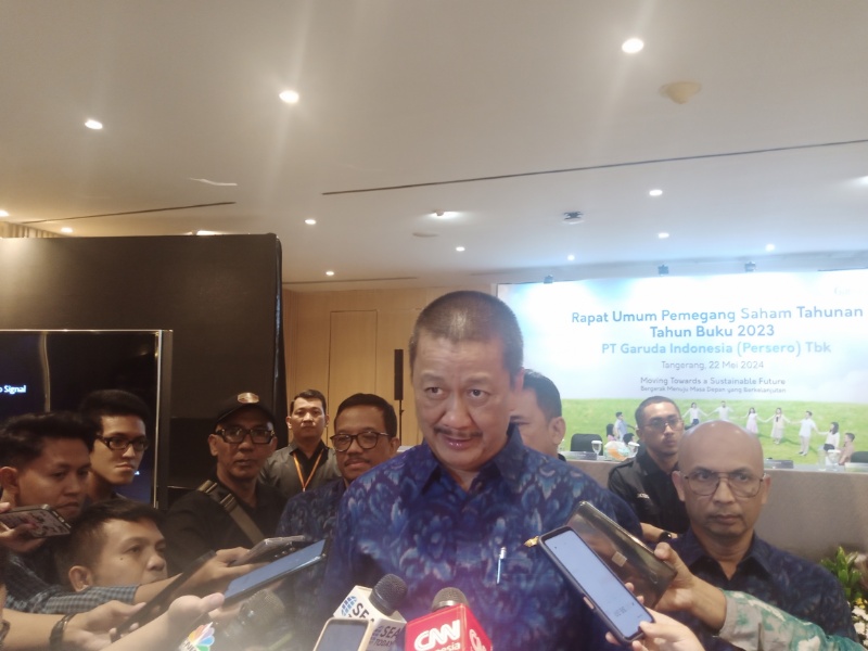Dirut Garuda Indonesia Irfan Setiaputra 