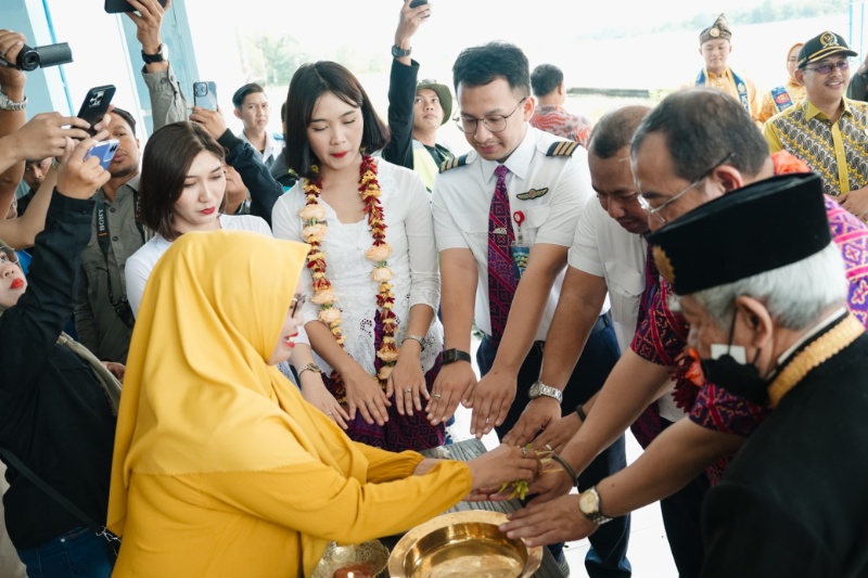 Peresmian penerbangan Batik Air rute Pangkalan Bun-Semarang