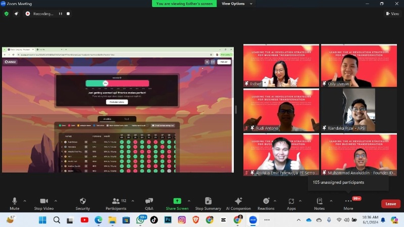 Webinar IDSF seputar Pengembangan AI di Indonesia