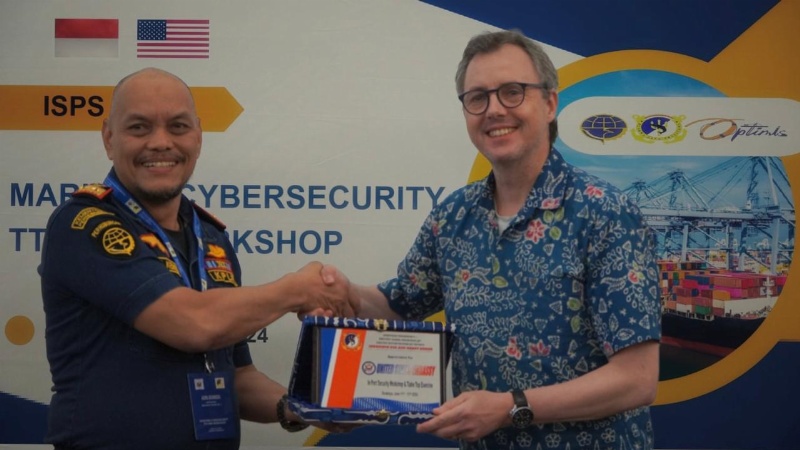 Direktur KPLP dan perwakilan Embassy AS