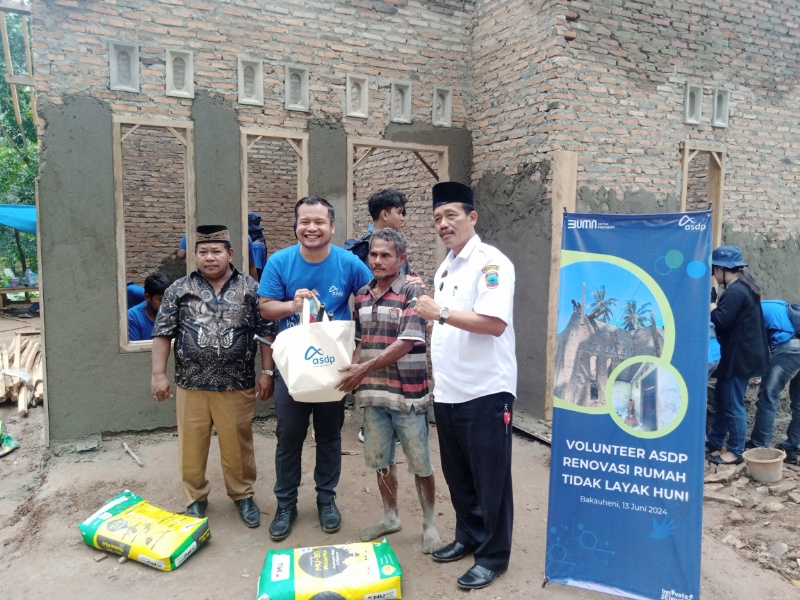 Program TJSL di dekat Pelabuhan Bakauheni