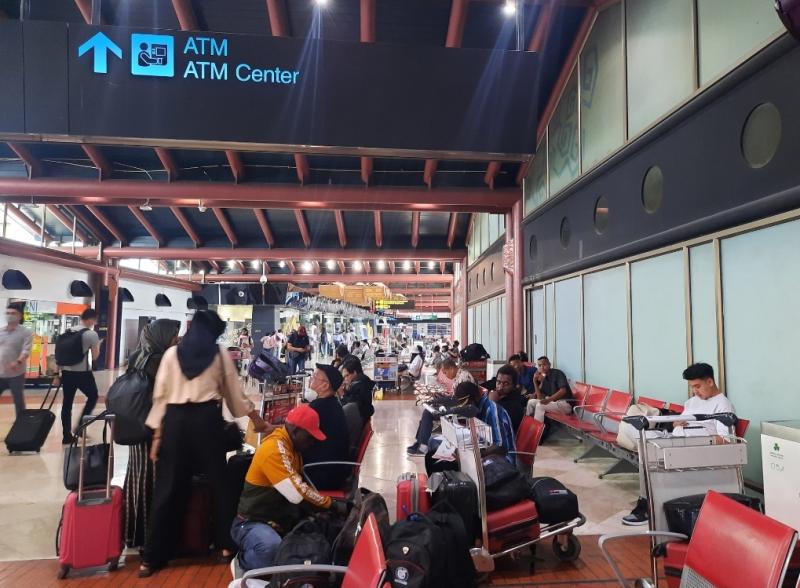 Suasana di Bandra Soekarno-Hatta. (Ist)