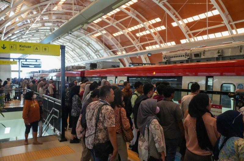 Foto/dok.KAI LRT Jabodebek