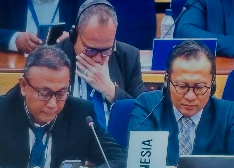 Dirkapel, Capt. Hendri Ginting di Sidang Council 132