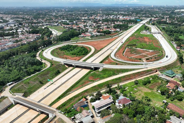 Ruas tol Cimanggis-Cibitung