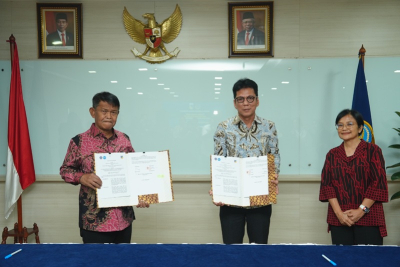 Gubernur Sulteng, Kepala BLU UPBU Palu, dan Dirjen Perhubungan Udara Kemenhub