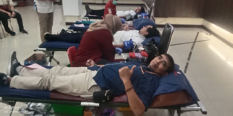 Kegiatan Donor darah TPK Koja. Foto istimewa