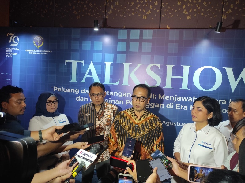 Menhub di Talkshow Pelni di Jakarta