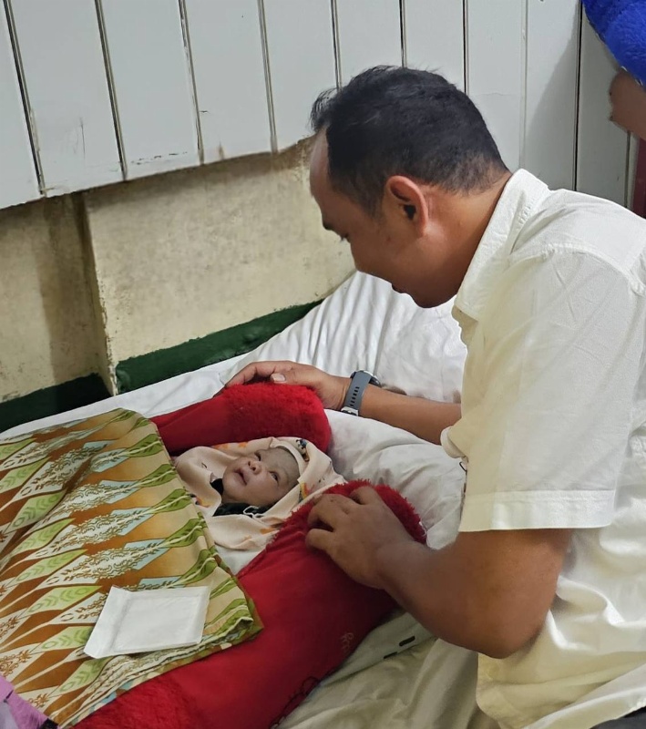 Bayi Ira Puspadewi lahir di atas kapal perintis ASDP