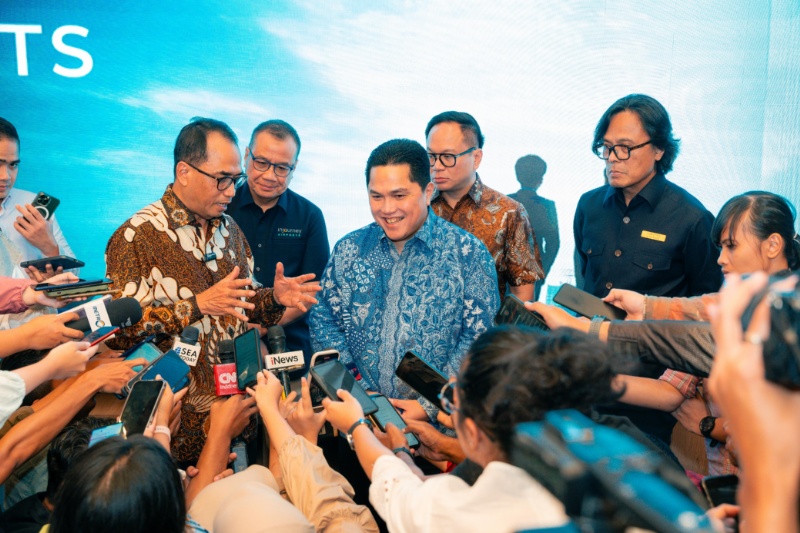 Menteri BUMN dan Menhub di InJourney