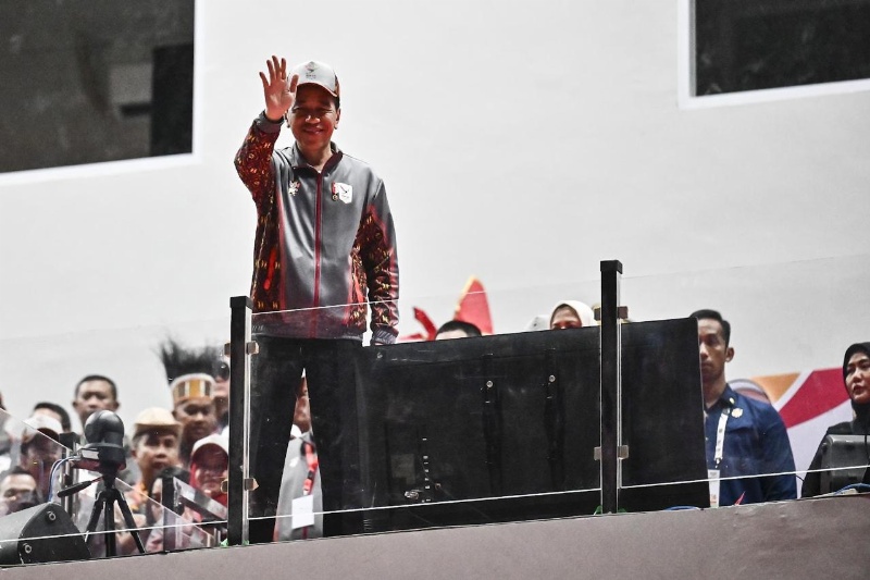 Presiden di Pembukaan PON XXI di Aceh