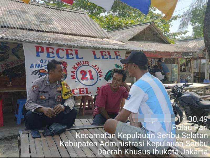 Foto istimewa/polreskepulauanseribu