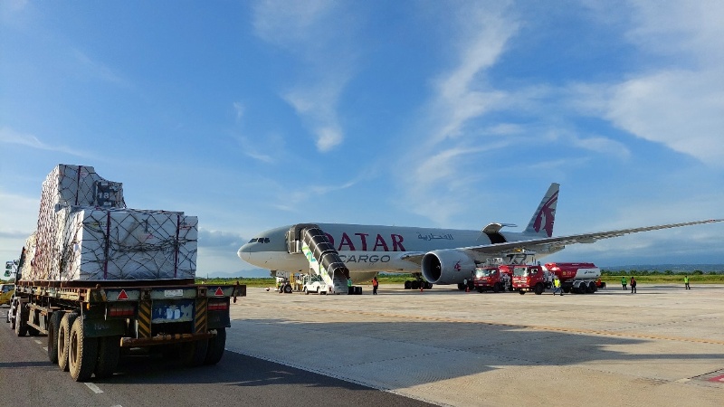 Suasana di Bandara Lombok