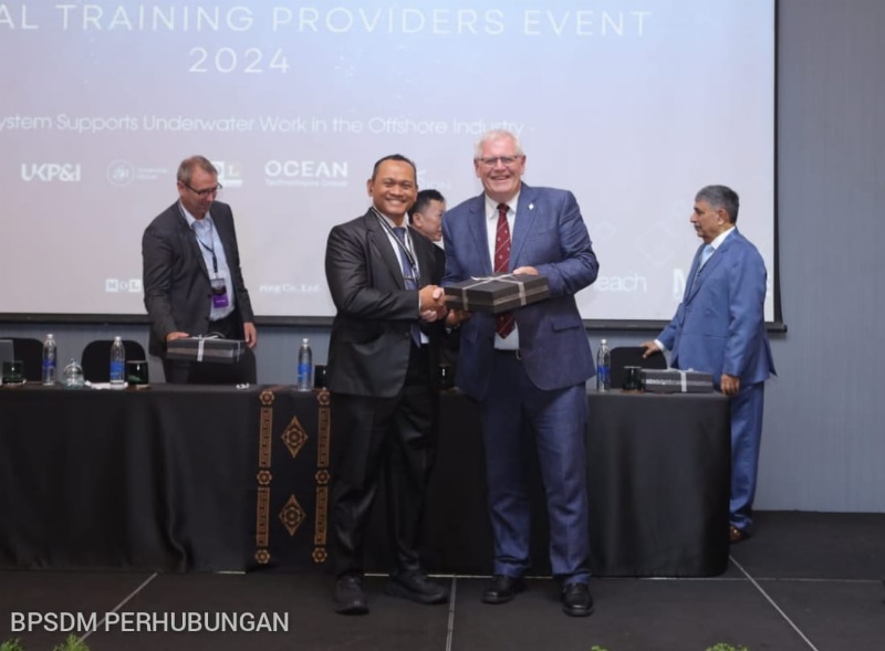 Sesbadan BPSDMP di sela event di Bali