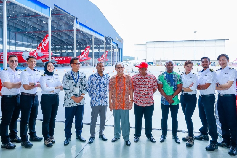 Peresmian hanggar baru ADE di Malaysia