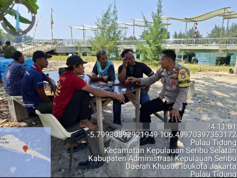 Foto istimewa/polreskepulauanseribu