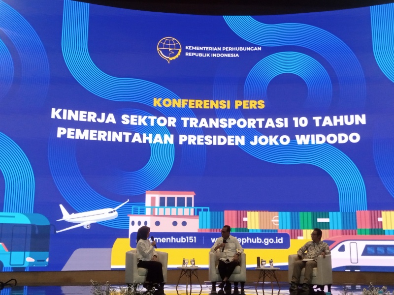 Konpres capaian 10 tahun Kemenhub