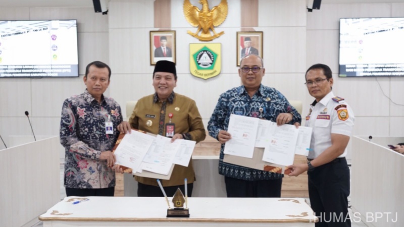 Hibah Skybridge Bojonggede dari BPTJ  ke Pemkab Bogor