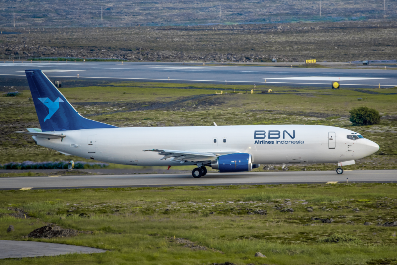Pesawat BBN Airlines Indonesia di Bandara API
