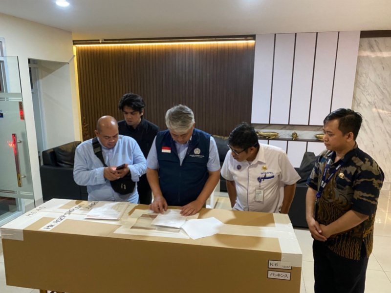 Serah terima penjemputan ABk wafat saat bekerja