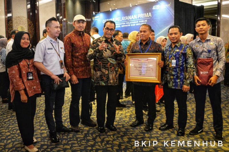 Penghargaan Menpan RB untuk Kemenhub