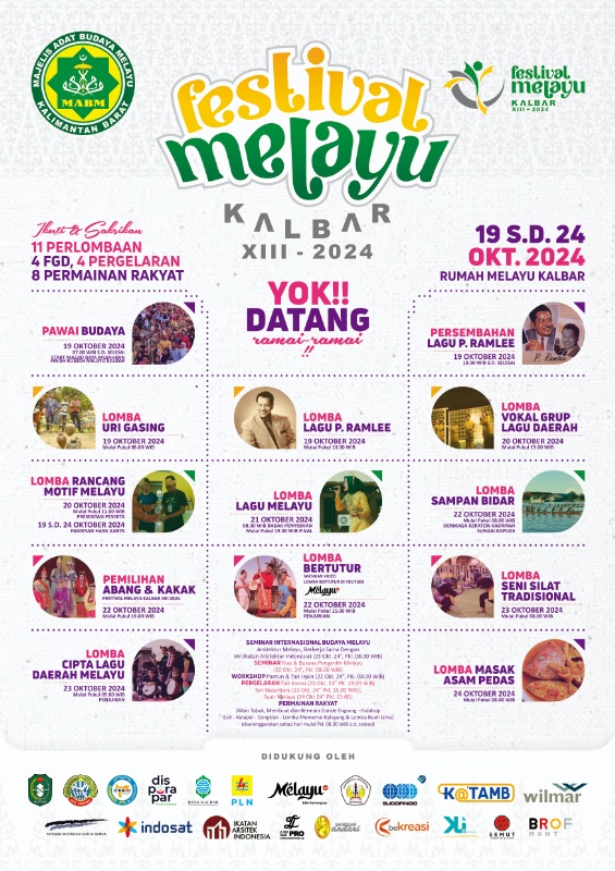 Fesrival Melayu XIII Kalbar